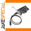 PCIe to IEEE 1394 FireWire Expansion Card