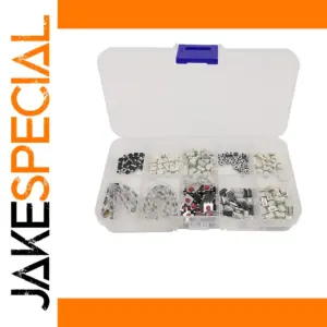 250-Piece Tactile Switch Set for Electronics