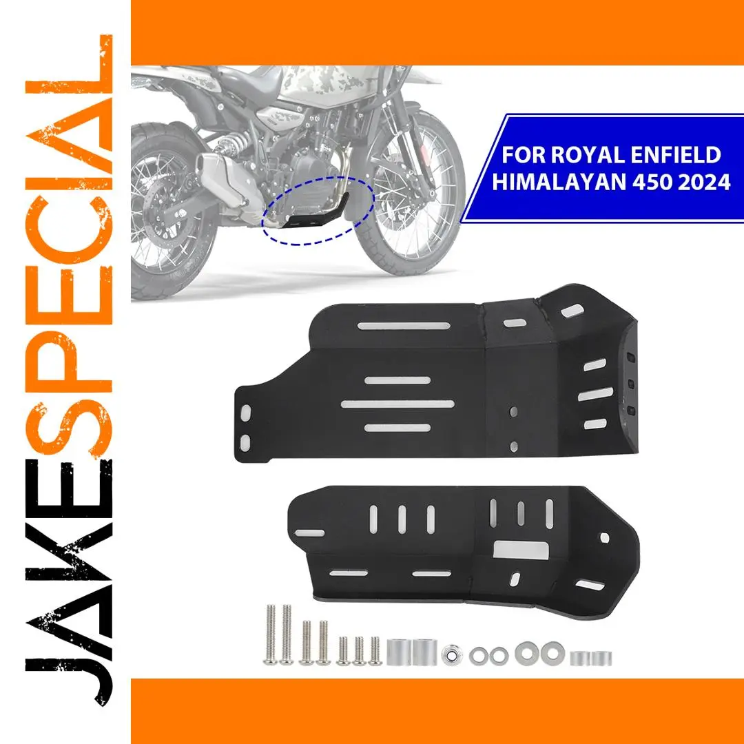 Himalayan 450 4mm Aluminum Skid Plate 1 Himalayan 450 4mm Aluminum Skid Plate