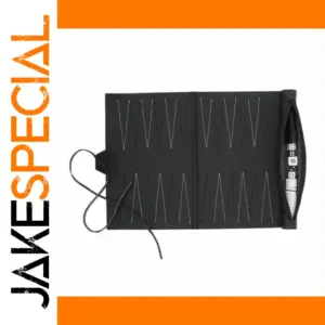 Travel-Friendly Foldable Backgammon Set