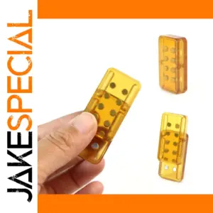 Dual-Layer PEI Amber Fidget Slider for Stress Relief