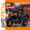 Red Maisto Suzuki V-Strom 1:12 Scale Model
