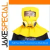 Bright Yellow Full Face Gas Respirator with Activated Carbon Filtration