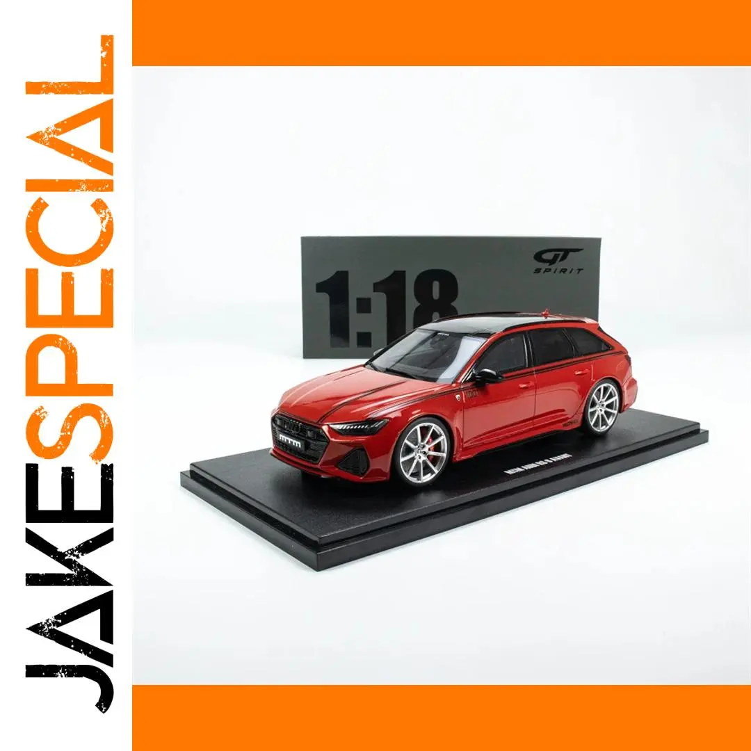Detailed GT Spirit RS6 (C8) 1:18 Scale Model 1 Detailed GT Spirit RS6 (C8) 1:18 Scale Model