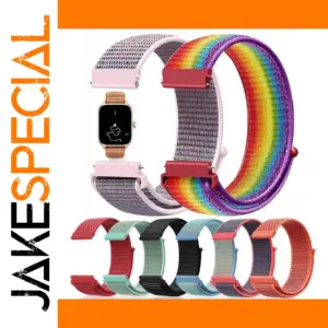 18mm Colorful Nylon Loop Band for Smartwatches