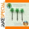 Set of 200 Miniature Palm Trees for Dioramas