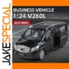 1:24 Black Diecast MPV Model for Collectors
