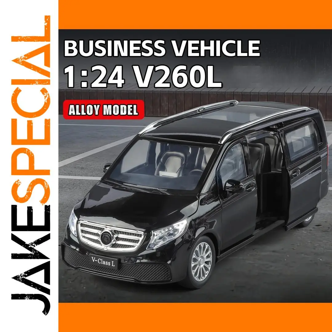 1:24 Black Diecast MPV Model for Collectors 1 1:24 Black Diecast MPV Model for Collectors