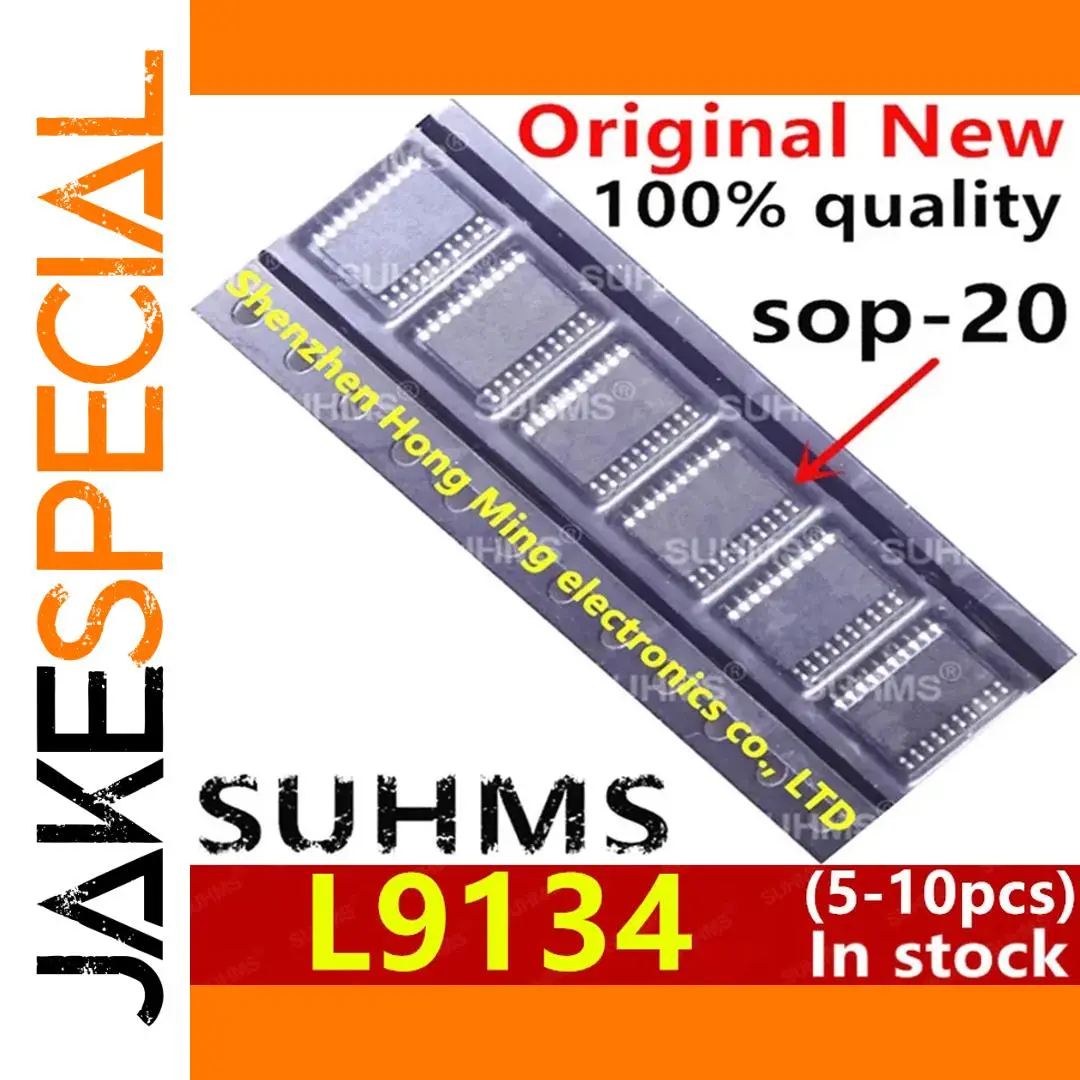 L9134 SOP-20 Drive IC Pack for Computers 1 L9134 SOP-20 Drive IC Pack for Computers