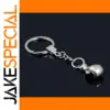 Boxing Glove Keychain Model 17171 in Silver