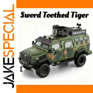 Toothed Tiger 1:24 Scale Armored Car for Collectors