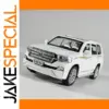 White Diecast Toyota Land Cruiser Miniature Model