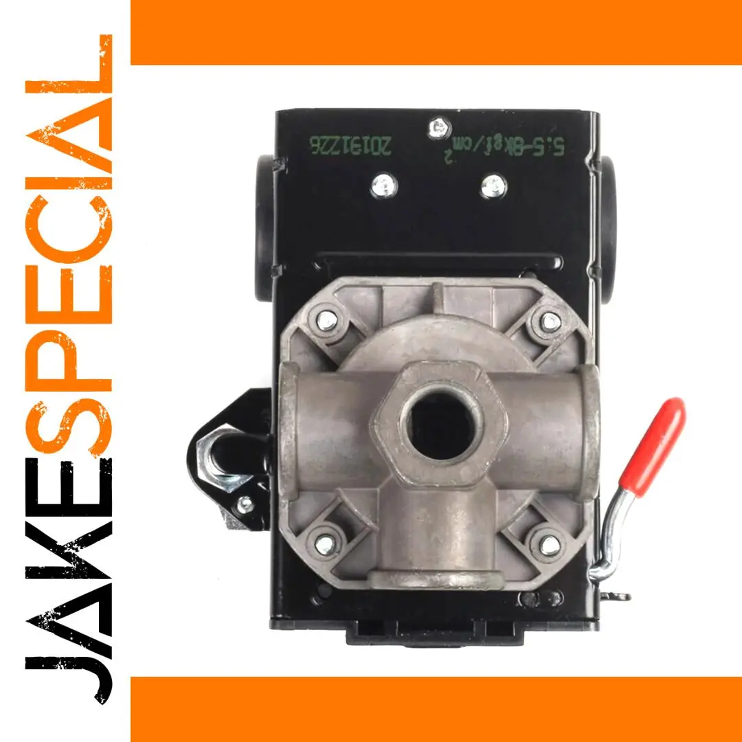 Black Pressure Switch for Compressors 95-125 PSI 1 Black Pressure Switch for Compressors 95-125 PSI