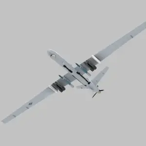 MQ9 Reaper UAV Paper Model for Collectors 5 f589a01511e340b7a3f33492 upscaled