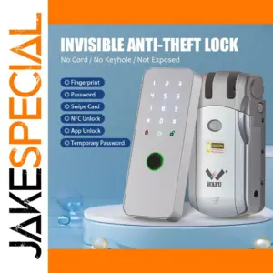 Modern Stainless Steel Smart Lock for Outdoors