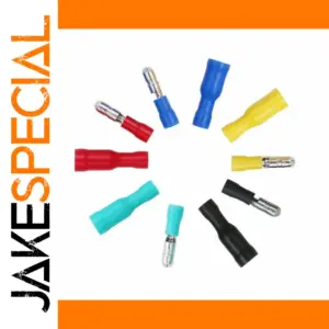 Electric Crimp Terminals Set with Color-Coding