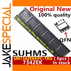 Set of Five SM7342EK Voltage Regulators in QFN-8**