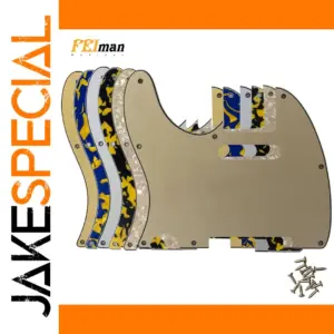 Left-Handed Fender Telecaster Pickguard 211x190x2.5mm
