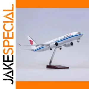 Boeing 737 Max 1/85 Scale Model with LED Light