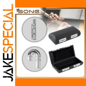 Flute Mouthpiece Storage Case with Secure Latches