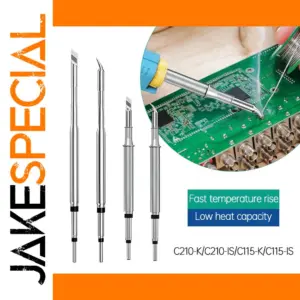 Precision Copper Soldering Tips for GVM Stations