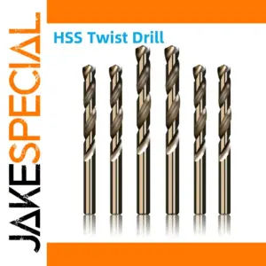 Cobalt-Coated Twist Drill Bit Set 4pcs