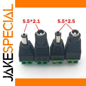 Versatile DC Power Connectors Set for Electronics