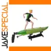 Vibrant Green RC Speedboat Model for Water Racing