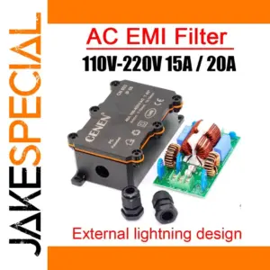 External Lightning AC EMI Filter for Power Stability