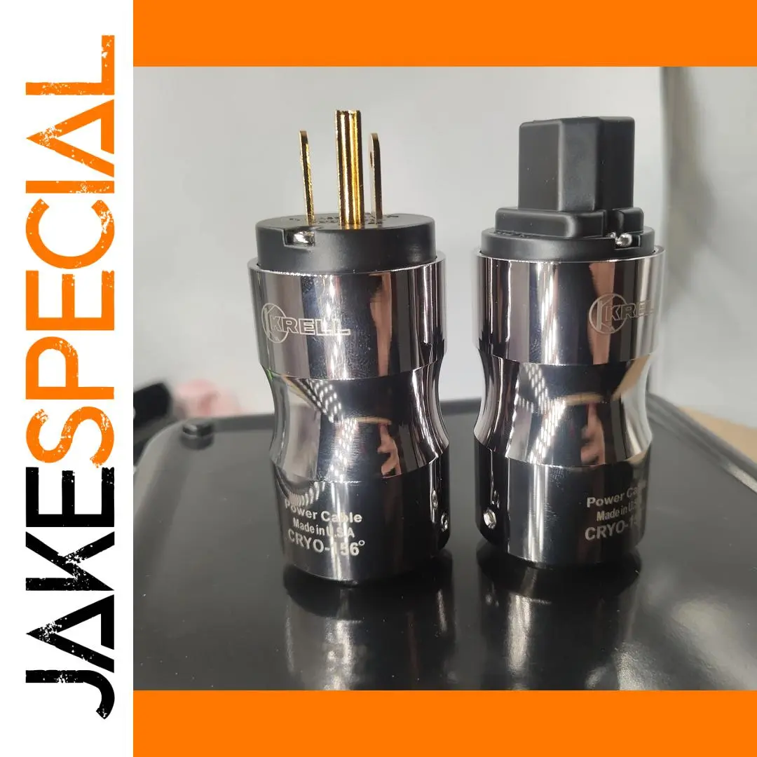 Premium Gold-Plated Power Connector for EU & US 1 Premium Gold-Plated Power Connector for EU & US