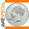 Antique 1862 Queen Victoria Coin Replica