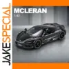 1:32 Scale Black McLaren 765LT Diecast Model