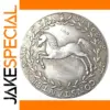 Antique Silver Horse Coin Replica