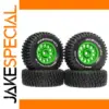 RC Off-Road Tire Set for 1/14 and 1/16 Scale Vehicles