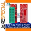 Red PIC Programming Adapter Set for PICkit 2/3