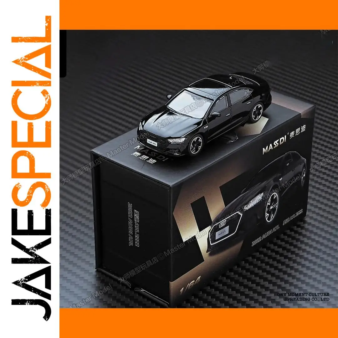 Black 1:64 Scale A7L Sedan Diecast Model 1 Black 1:64 Scale A7L Sedan Diecast Model