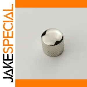 Silver Metal Control Knob for Guitars
