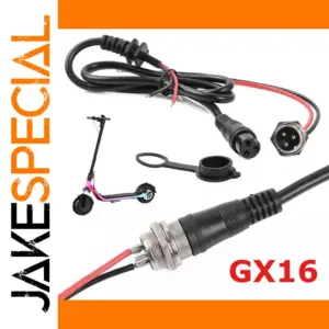 GX16 3-Pin Aviation Charging Port for Scooters