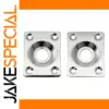 Steel Guitar Jack Plates Set for Electric & Bass