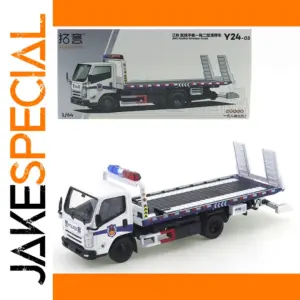 Police Wrecker Truck Diecast Model 1:64 Scale