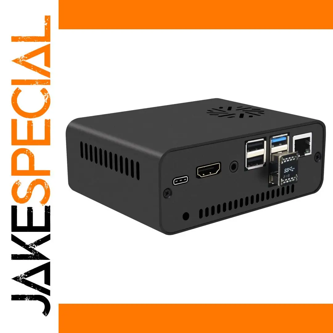 Aluminum NASPi-Lite Case for Raspberry Pi 4 1 Aluminum NASPi-Lite Case for Raspberry Pi 4