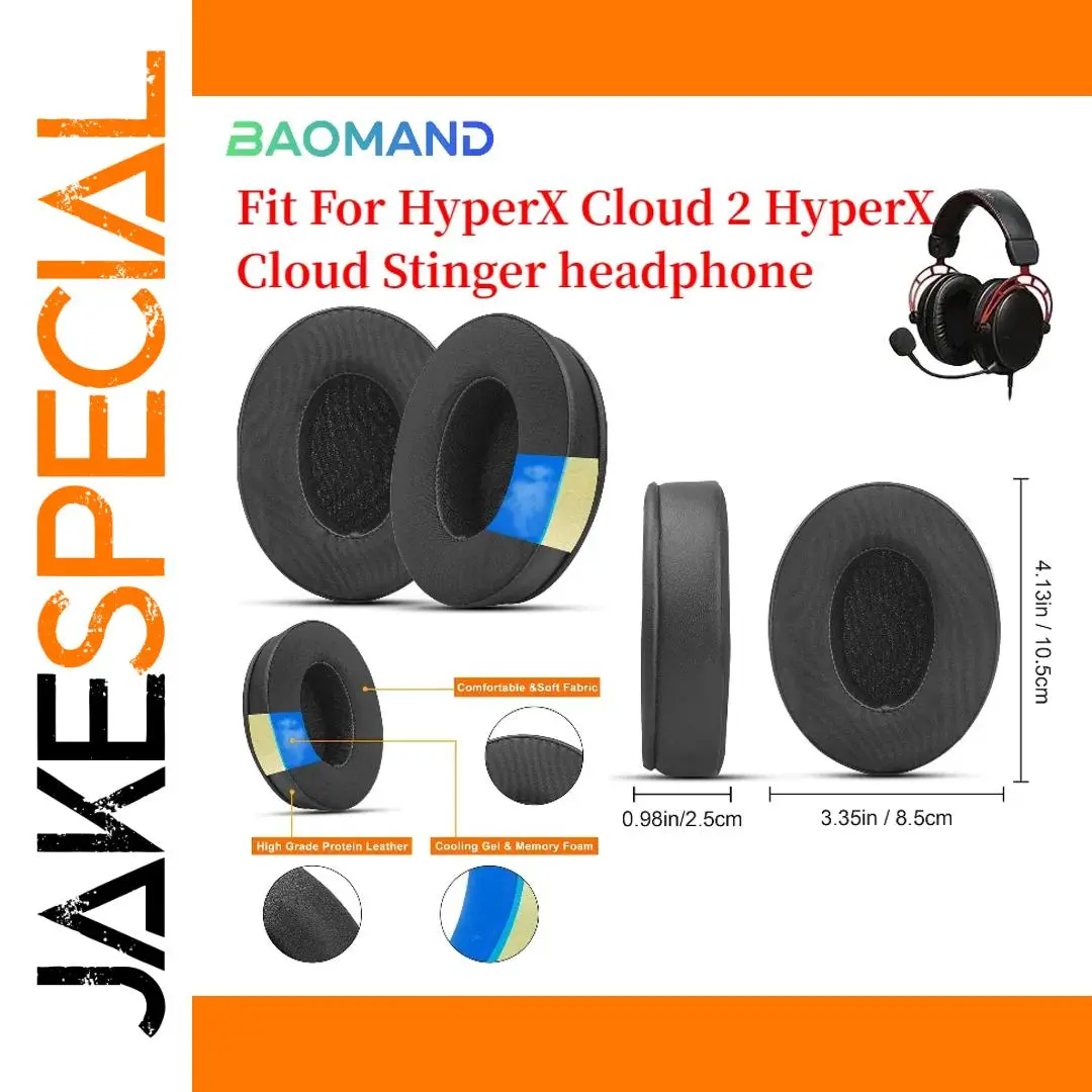 HyperX Ice Gel Ear Pads for HyperX Headsets 1 HyperX Ice Gel Ear Pads for HyperX Headsets