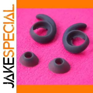 Black Silicone Ear Tips Set for JBL REFLECT CONTOUR