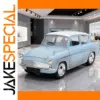 1959 Ford Anglia 1:24 Diecast Model Blue & White