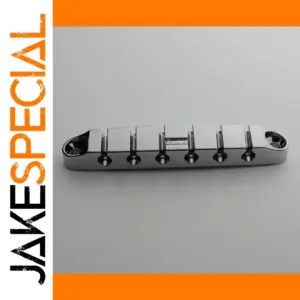 Chrome Finish 6-String Guitar Bridge IB101