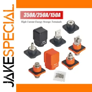 High-Current Copper Terminal Block for Lithium Batteries