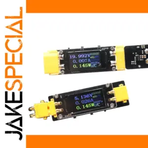 Bidirectional DC Power Meter with Color LCD