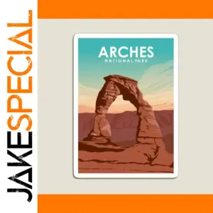 Delicate Arch Utah Magnet 76mm-160mm