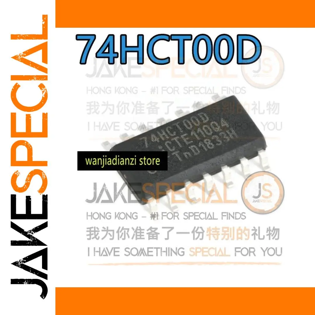 Set of 74HCT00D NAND Gate ICs (5 pcs) 1 Set of 74HCT00D NAND Gate ICs (5 pcs)