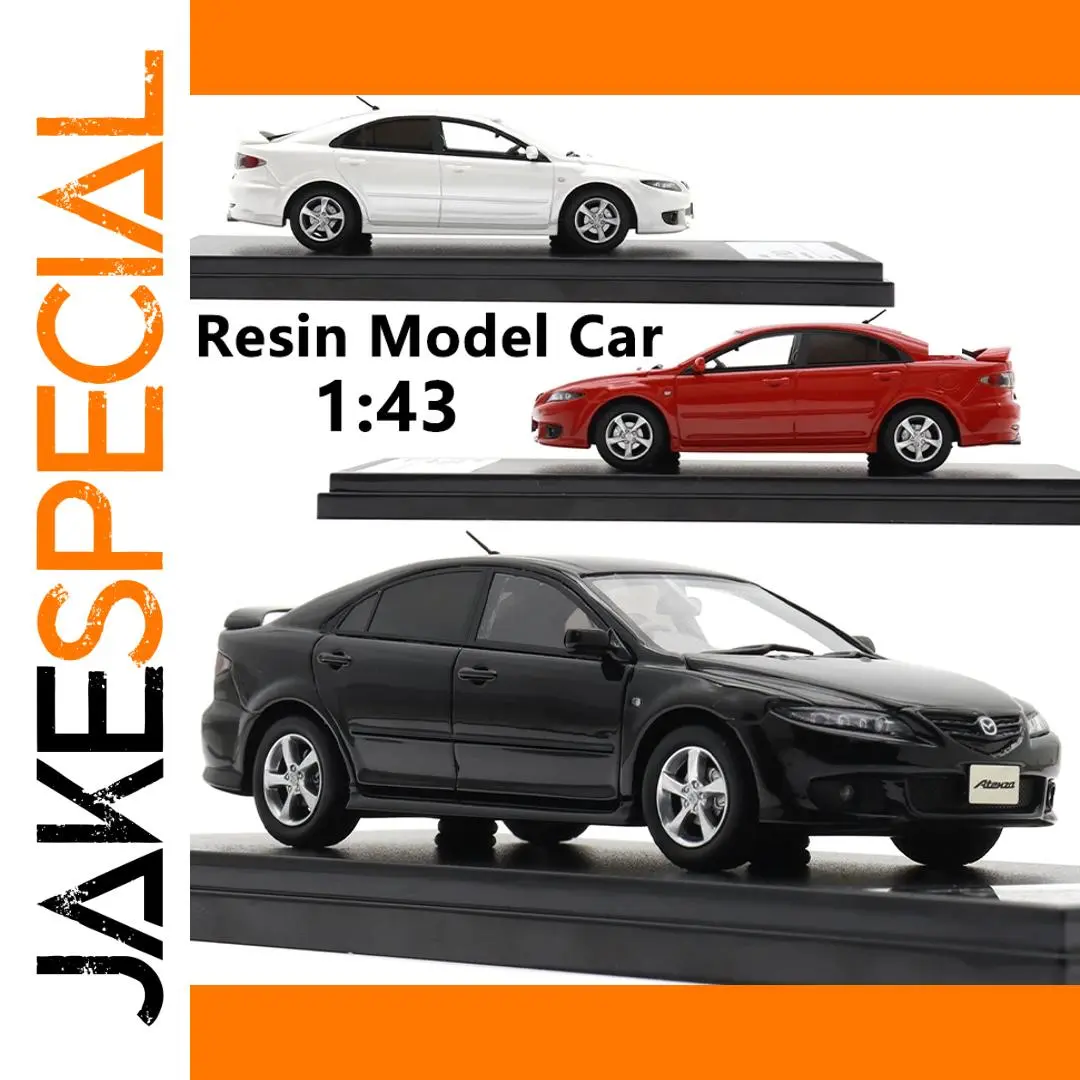 1:43 Resin Model Car in Black, Red, White 1 1:43 Resin Model Car in Black, Red, White
